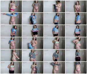 36 Weeks Pregnant - Trying on Clothes - Lanna Amidala_scrlist