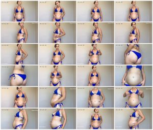 Pregnant Belly Worship Superiority – Goddess Arielle_thumb