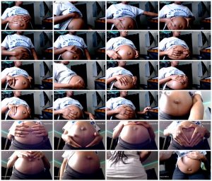 Pregnant Belly Burps and Fart – Simone Savage_thumb
