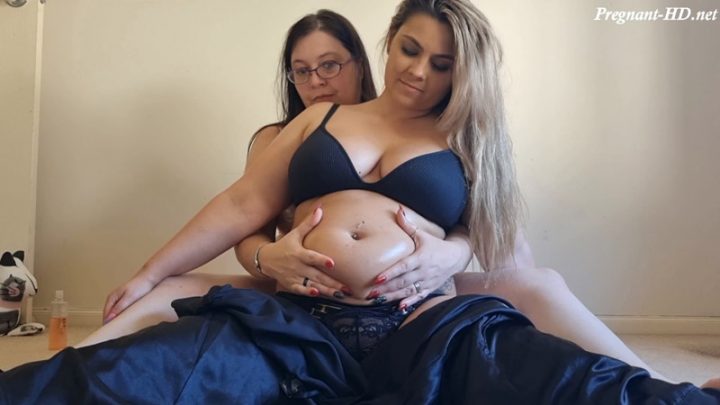 Pregnant Belly Oil Massage – Kinky Goddessess