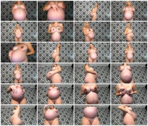 Modeling My 9 Month Pregnant Body - TripleDBabe_thumb