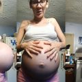 Big Bloated Full Belly – CumToMe28
