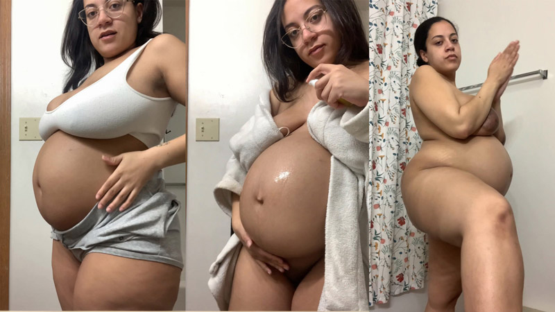 Full Term Pregnancy Huge Tits Hot Mom – Olive Bunny