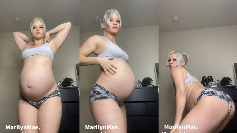28 Weeks Pregnant Dancing & Twerking – Marilyn Mae
