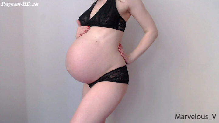 Striptease From Pregnant With Huge Belly – Vera Gromova