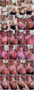 Bloated Huge Pregnant Belly – AnaMarie_thumb