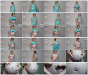 Pregnant Goddess Belly And Belly Button Worship – AnnaBubbly_thumb