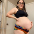 Pregnant Madeline Tries In New Nursing Bra 26 Weeks – Madeline Bug