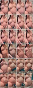 Pregnant Oil & Fake Cum Belly Rub – Veronika Black_thumb