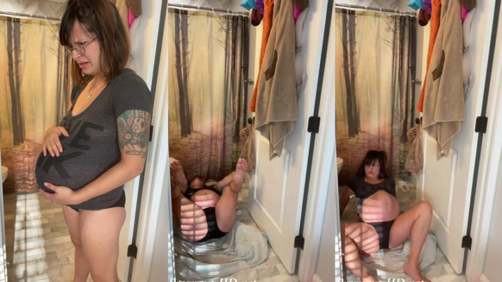 Fake Labor In Bathroom With Water Breaks – GoddessGravy