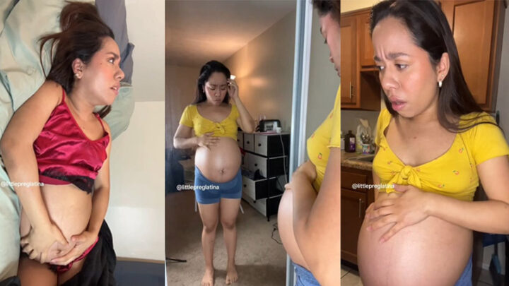 After A Long Night I Woke Up With A Massive Belly – LittlePregLatina