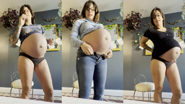 38 Weeks Let’s Try On My Pre Pregnancy Clothing – GoddessGravy