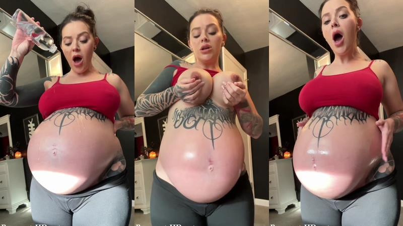 9-Month-Preggo-Belly-Teasing-Lou-Lou-Belle.jpg